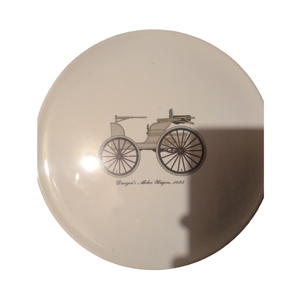 Antique Automobile Car Collector Dish Ashtray